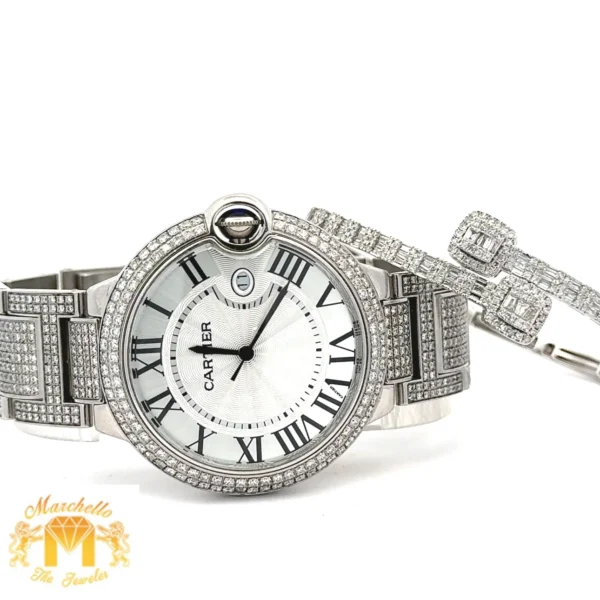 women's diamond cartier watch